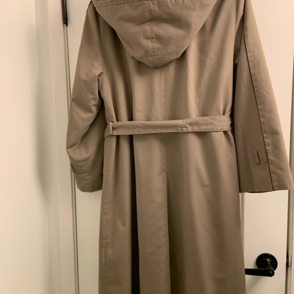 Double lining heavy trench coat with belts sears - Picture 5 of 15